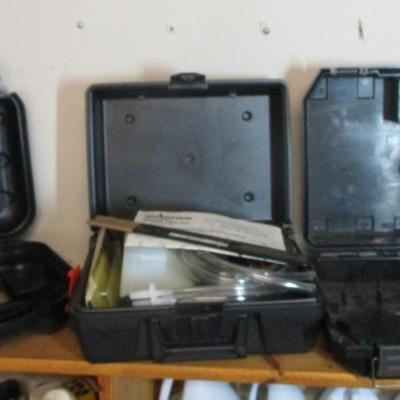 Wagner Pro-Duty Power Painter & 2 Empty Tool Boxes