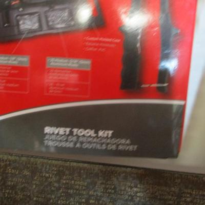 Assortment Of Hand Tools Dremel Moto Tool Chain Sharpening Tool Box 1