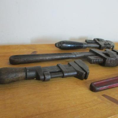 Vintage Pipe Wrenches Pexto Genuine Stillson