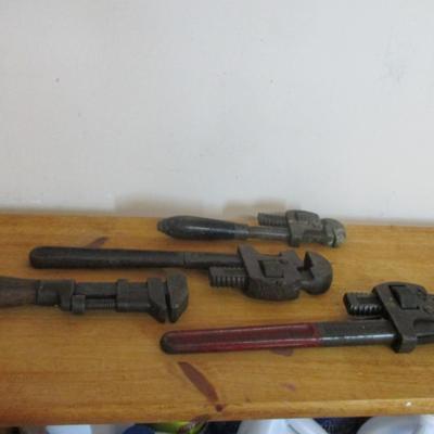 Vintage Pipe Wrenches Pexto Genuine Stillson