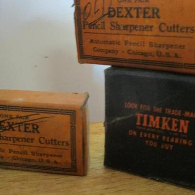 Various Vintage Hardware Boxes