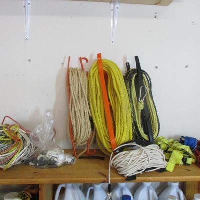 Assortment Of Rope & Straps