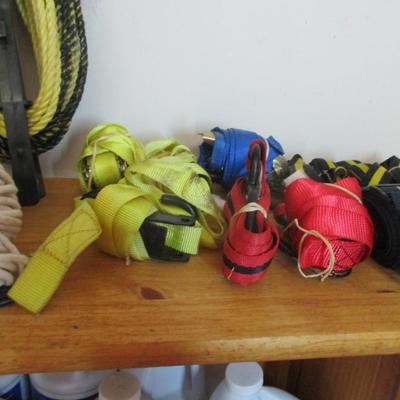 Assortment Of Rope & Straps