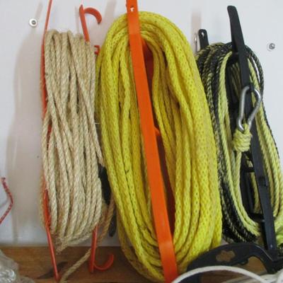 Assortment Of Rope & Straps
