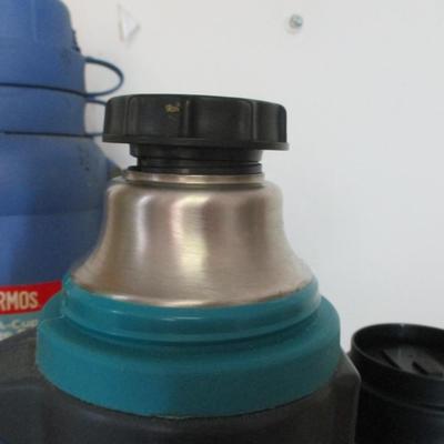 Vintage Thermoses Uno-Vac Stainless Steel