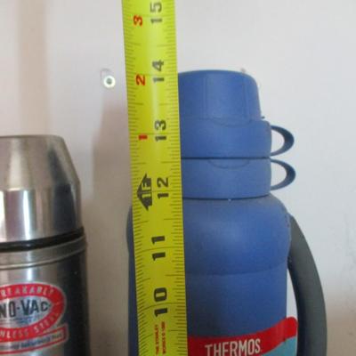 Vintage Thermoses Uno-Vac Stainless Steel