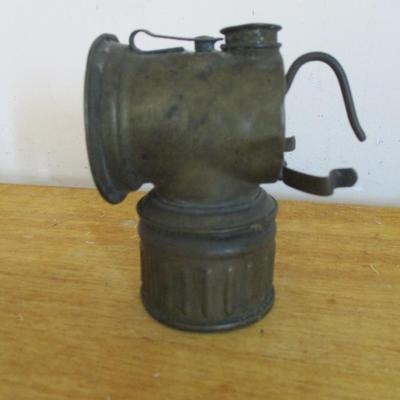 Vintage Miners Helmet Light