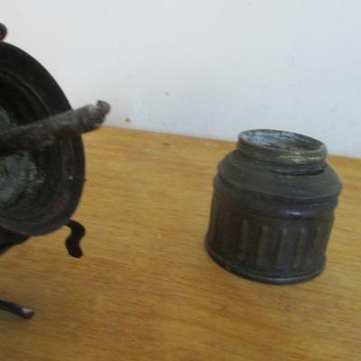 Vintage Miners Helmet Light
