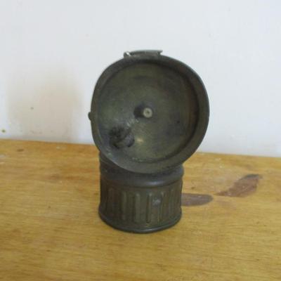 Vintage Miners Helmet Light