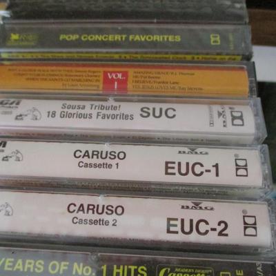 Assortment Of Tapes & CD's Various Artist