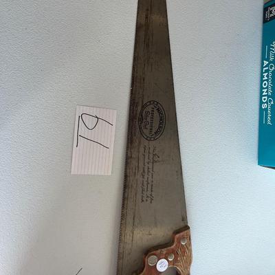 Nicholson silver steel 12pt saw