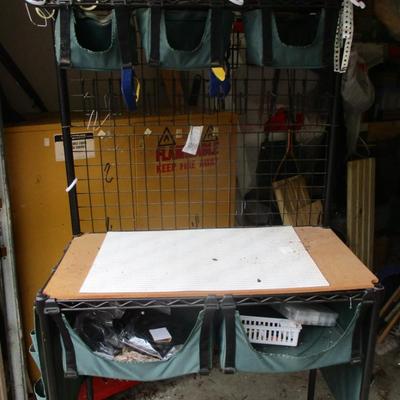 Work Bench With Storage