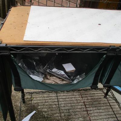 Work Bench With Storage