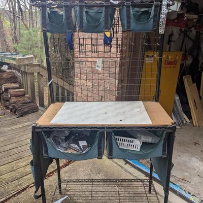 Work Bench With Storage