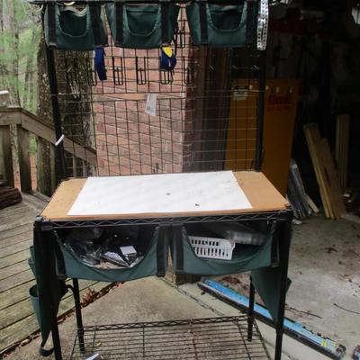 Work Bench With Storage