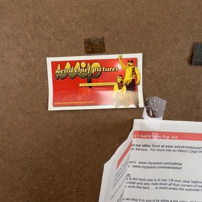 THE GOOD, THE BAD, THE UGLY Clint Eastwood Masonite Weird Chief Pictures, POP ART