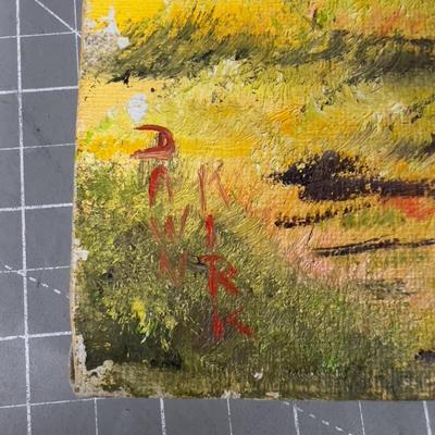 INDIAN SUMMER, Oil on Canvas by Dawn Rikk 