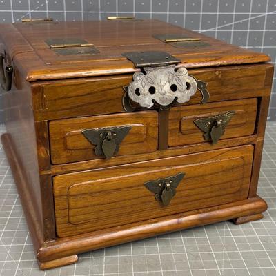 Asian Jewelry Box Chest