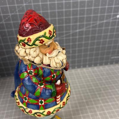 JIM SHORE Santa Nutcracker Collectible!