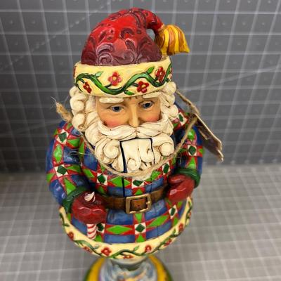 JIM SHORE Santa Nutcracker Collectible!