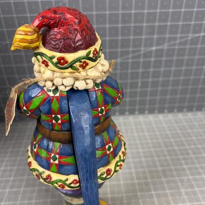 JIM SHORE Santa Nutcracker Collectible!