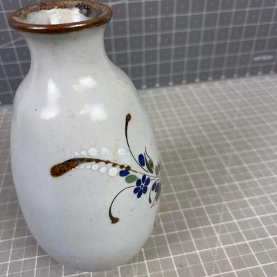 Hand Painted, MEXICAN, Flower Vase