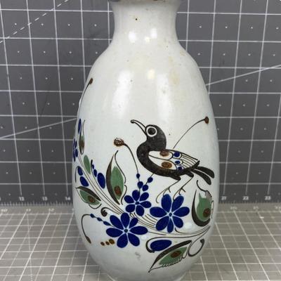 Hand Painted, MEXICAN, Flower Vase