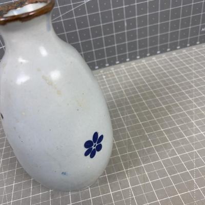 Hand Painted, MEXICAN, Flower Vase