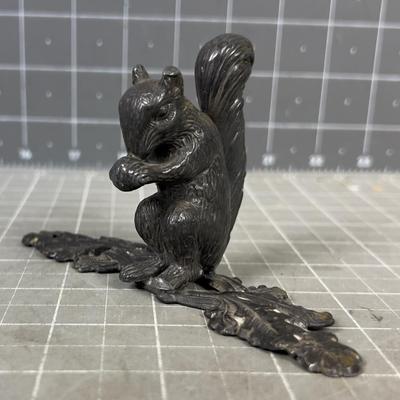 Victorian Squirrel Sculpture 