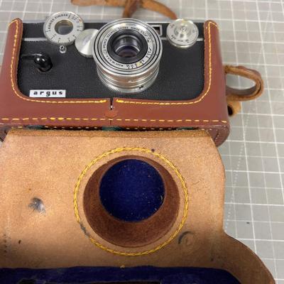 ARGUS 35 MM Camera with Case 