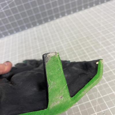 Cast Iron Door Stop of DEER in the FOREST 