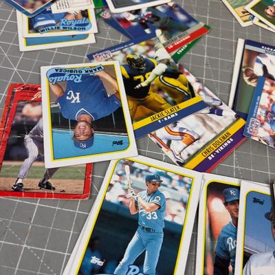 SPORTS CARDS: Baseball and Football 80's-90's 
