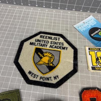 PATCHES: Army and others. 