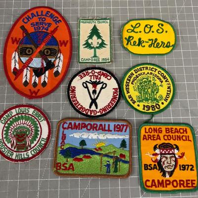 Big Lot of Scouting Patches