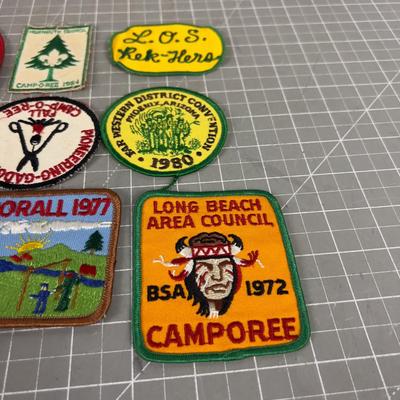 Big Lot of Scouting Patches