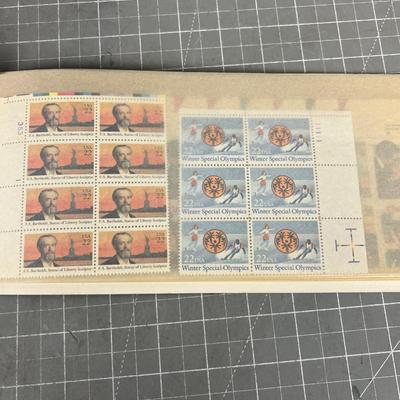 SLOGAN Plate Block File STAMP BOOK 