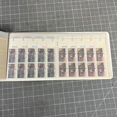 SLOGAN Plate Block File STAMP BOOK #2  