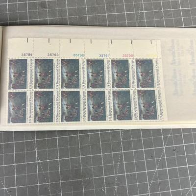 SLOGAN Plate Block File STAMP BOOK #2  