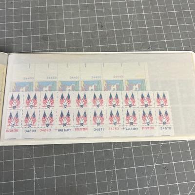 SLOGAN Plate Block File STAMP BOOK #2  