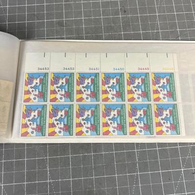 SLOGAN Plate Block File STAMP BOOK #2  