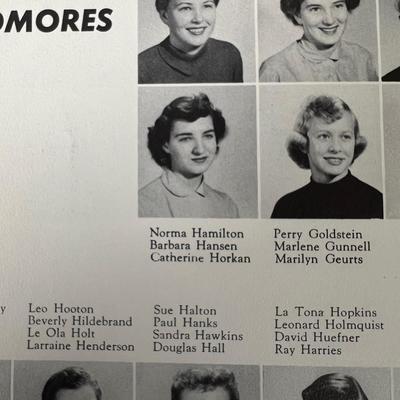 West High School Year Book.  1954 & 1953 