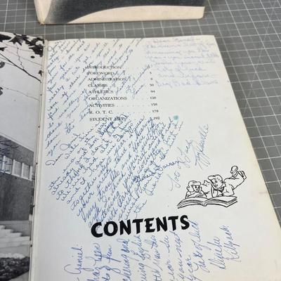 West High School Year Book.  1954 & 1953 
