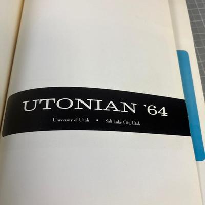1964 Utonia (U of U) High School Year Book
