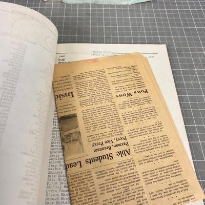 Irvin Jr. High Yearbooks, In Pocatello, Idaho   48 & 47 