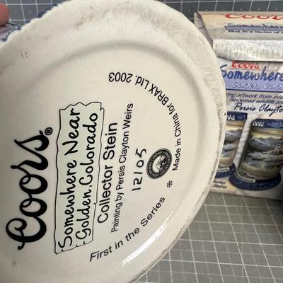 3 More COORS Collector Mugs