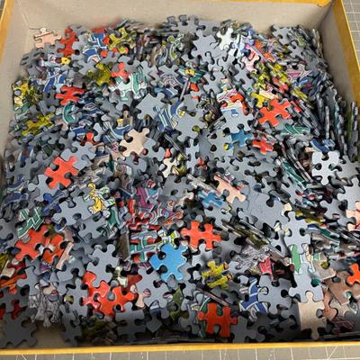 Puzzle Plus Puzzle Sorting Tray with Bonus Puzzle
