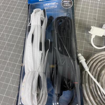 2 LED New,  Light Sets plus one not new