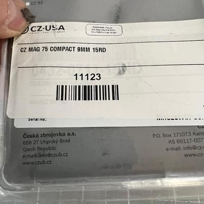 C Z 9 mm Pistol Magazines 