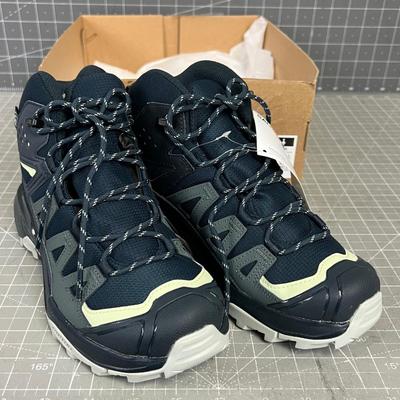 SALAMON X Ultra Mid Hikers, Dark Blue Women's