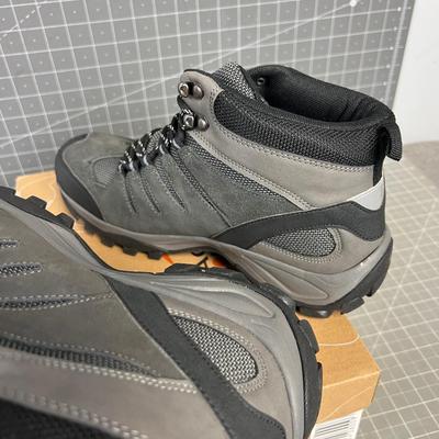 PACIFIC MOUNTAIN Men's Hiking Mid Gray & Black  